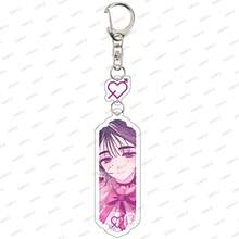 Móc khóa nhân vật acrylic: Hình chibi dễ thương Fading Youth, phụ kiện túi phong cách anime Halloween rùng rợn - Nhiều màu - Xem 11