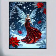 Adult Diamond Art Painting Kit, Ice Queen Full Drill Diamond Painting, DIY Handmade Set (Frameless, Multiple Sizes) - round diamond - View 5