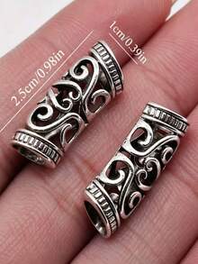 5/10 buah Jepit Rambut Dreadlock Seri Viking Vintage, Serbaguna, DIY - MultiWarna - View 4