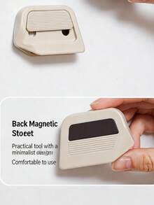 1pc Magnetic Ceramic Utility Knife, Auto-Retractable Safety Package Opener, Mini Portable Cardboard Cutting Knife, Anti-Cut Hand Express Parcel Unboxing Tool - Magnetic Ceramic Blade Starter Knife - View 7