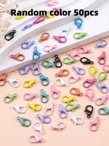 Candy-Colored Lobster Clasps Creative DIY Jewelry Making Materials Zinc Alloy Colorful Hook Clasps For Necklace And Bracelet - Multi-color - View 8