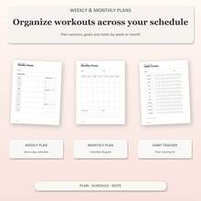 Fitness & Workout Spiral Notebooks, Guided Workout Logs And Exercise Tracking With Strength Training, Weightlifting, Cardio, Body Measurements, Progress Photos, Meal And Macro Records, Water, Sleep, Mood And Habit Trackers - A5 - View 5