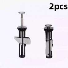 2PCS Toilet Seat Screws Replacement Set, Heavy Duty Stainless Steel Toilet Bolts, For Toilet Seat Bathroom/Adding - Expansion Bolt - View 9