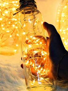 100 Led 10M Plastic String Light, Funny Extendable Decorative Light For Home-Home Decoration-Christmas Decoration-House Decoration-Christmas Gift - A - View 7