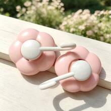 Flower Suction Cup Hook, No-Drill Adhesive Hook, Strong Vacuum Suction Hook For Kitchen, Living Room, Bathroom, Removable - Multicolor - View 4
