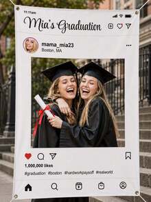 Personalized Selfie Frame Photo Prop, Customizable Wedding Style Photo Frame, Can Add Name, Logo, Text, Suitable For Wedding, Graduation Ceremony, Birthday Party, Party Decoration And Photo Booth Prop, Large Event Selfie Frame, Suitable For Wedding Party, Wedding Shower, Baby Shower And Celebration Event Decoration, Fun Interactive Party Photo Sign And Gift - Multicolor - View 4