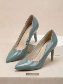 Women Pumps - Pastel Green - View 3