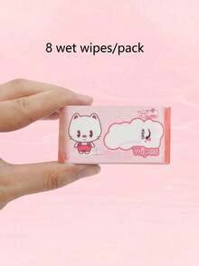 128pcs/64pcs/32pcs/16pcs/8pcs Mini Portable Cleaning Wipes, For Daily Item Cleaning, Shoe Stain Removal Wipes, Kitchen Cleaning Wipes (Random Packaging Style) - Multicolor - View 9