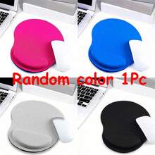 1pc Ergonomic Mouse Pad With Wrist Rest - Memory Foam Mouse Pad, Suitable For Computer And Office Gaming, Soft Touch, Non-Slip Base, Black, Back To School Season - View 10