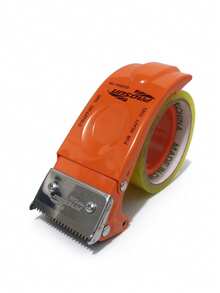 1pc Packing Tape Dispenser, Includes 30m Tape, Handheld Packaging Tape Dispenser, Built-In Metal Cutter, Carton Sealing Tool, Suitable For Home Moving, Warehouse, Office And Express Packaging - Multicolor - View 11
