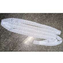 5pcs White Exquisite Hollow Pattern TC Fabric Embroidered Lace Clothing Accessories - 5 Yards - View 9