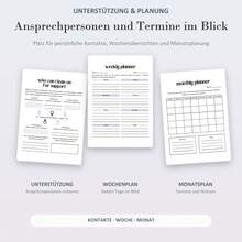 Spiral Notebooks For Rejection Reflection, Ablehnung Neu Denken, German Cover With English Interior, Guided Writing Prompts For Reaction Patterns, Self Worth, Strengths, Affirmations, Support Notes And Weekly Planning - A5 - View 7