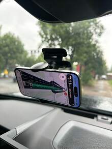 Giá đỡ điện thoại ô tô xoay 360° kẹp bàn điều hướng đa năng, phụ kiện ô tô, giá đỡ điện thoại di động, đồ dùng ô tô - màu đen - Xem 3