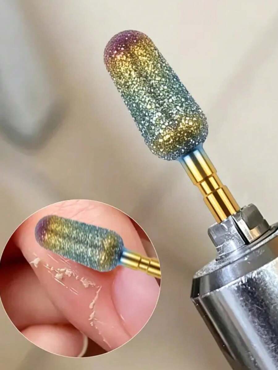 1pc Nail Drill Bit, Professional Nail Drill, Used For Removing Cuticles, Nail Edges And Hangnails Pre-Treatment Tool, Professional Manicure Tool, 2.35mm Universal