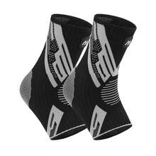 ZKBBO 1/2pcs Ankle Support Compression Sleeve For Men & Women, Elastic Ankle Brace,Breathable Sports Support For Running, Basketball, Gym & Fitness - Multicolor - View 11