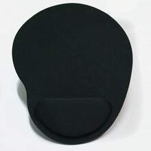 1pc Ergonomic Mouse Pad With Wrist Rest - Memory Foam Mouse Pad, Suitable For Computer And Office Gaming, Soft Touch, Non-Slip Base, Black, Back To School Season - View 11
