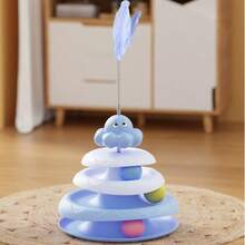 Octopus Cat Rotating Toy With Cat Teaser Wand, Self-Entertainment Cat Toy To Relieve Boredom - View 12