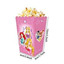 12pcs/Random 1pc Theme Birthday Party Decoration Supplies, Halloween Popcorn Boxes, Snack Boxes, Candy & Cookie Paper Box Containers, Party Favor Supplies, Tableware Decoration And Party Snack Decoration Boxes, Also A Great Surprise Gift For Fans - Multicolor - View 5