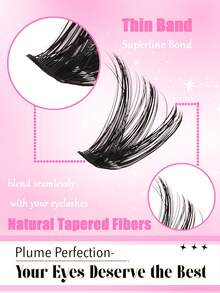 Set Bulu Mata Palsu 40D Lembut & Alami Isi 240 Buah (Panjang Campuran 8–16mm, D-Curl) – Cocok untuk Pemakaian Sehari-hari dan Riasan Pesta - View 6