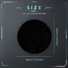 Black Starry Sky Desk Mat Gaming Mouse Pad, Extended XL Mousepad Stitched Edge Non-Slip Rubber Base, Large Keyboard Table Pad For Gamer Office Home Decor, Perfect Birthday Christmas Gift - View 11