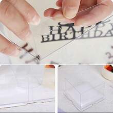 1pc Party Holiday Packaging Box, Single-Layer, Double-Layer, Triple-Layer Gift Storage Box - White - View 4