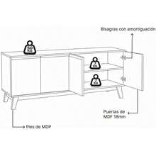 Buffets & Sideboards - Black - View 4