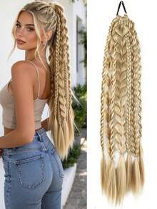24 Inch Lantern Bubble Ponytail Hair Extension, Comfortable To Wear, Suitable For Women's Daily Life And Gatherings - Multicolor - View 9