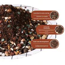 Succulent Nutrient Soil Granules, Specialized Planting Soil, Cultivation Soil, Universal Peat Plant Flower Soil - A - View 2