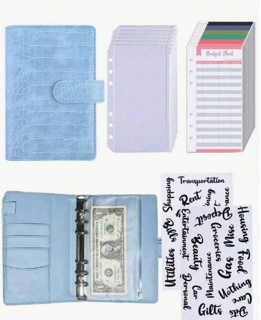 Kids File Jackets & File Pockets - Blue - View 1