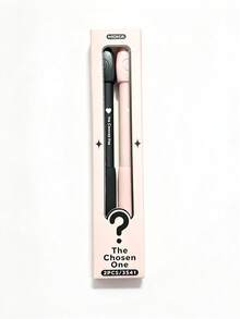 2pcs Creative Student Clickable Rotating Gel Pens, Quick-Dry Smooth Ink, Suitable For Daily Practice, Exams, Writing, Highly Attractive Stress-Relief Rotating Water Pens, Suitable For Holiday Gifts, Office Use - Multicolor - View 10