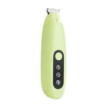 LED Pet Claw Trimmer Type-C Rechargeable Quiet Low Vibration Pet Grooming Clipper 18mm Wide Ceramic Blade Head Wireless Shaver Suitable For Cat And Dog Paws, Ears, Face Local Hair Trimming - Multicolor - View 10