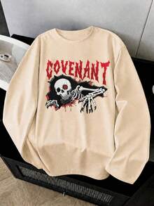 Men T-Shirts - Apricot - View 2