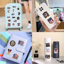 60 PCS Puerto Rico Stickers, Multicolor Pattern Stickers, Beautiful Stickers, Bottles, Decorative Paper, Scrapbooking, Diary, Laptop, Bumper, Skateboard, Water Bottle, Computer, Phone Greeting Cards, Photo Albums, Furniture, Stickers - one-size - View 9