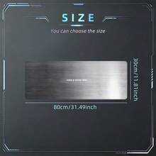 Gradient Line Text "Have A Good Time" Gaming Mouse Pad Large Desk Mat, Non-Slip Rubber Base With Stitched Edge, XL Extended Computer Keyboard Desk Pad 35.4x15.7 Inch, Table Mat For Home Office & Gamers, Ideal Gift For Men Women - View 12