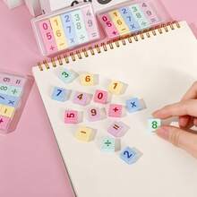 2PCS Addition Subtraction Multiplication Division Number Box Erasers ...