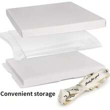 1pc Party Holiday Packaging Box, Single-Layer, Double-Layer, Triple-Layer Gift Storage Box - White - View 7