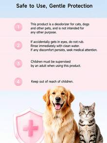 Pet Deodorizing Bio-Enzyme Spray, Plant-Based Gentle Formula With Fresh Scent, Universal For Cats And Dogs, Indoor Carpet And Bedding Odor Eliminator - View 5