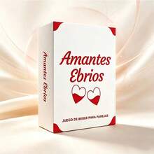 لعبة بطاقات الشرب للأزواج Amantes Ebrios، النسخة الإسبانية، لعبة تفاعلية لشخصين، مناسبة لليلة موعد الأزواج، الترفيه المنزلي، تجمعات الحفلات. تحدي شرب ممتع، تقرب الأزواج، تعزز العلاقة، تكسر روتين الملل اليومي، تخلق أجواء رومانسية ومبهجة. ورق بطاقات سميك مع طباعة واضحة، صندوق تخزين محمول - متعدد الألوان - مشاهدة 8