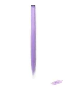 24-Inch Clip-On Hair Extensions, Shimmering Highlights, Versatile Hair Accessory, Suitable For Women's Party And Everyday Hairstyles. - Multicolor - View 8