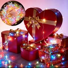 Charming USB Powered Multi-Color Fairy String Lights, 3 Colors Optional (Warm White/White/Colorful), Thin Copper Wire, Christmas Tree And Indoor Holiday Decoration Twinkle Lights - Firecracker Light - View 4