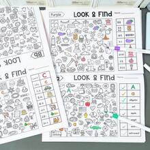 Tachimi 1 buah Buku Kerja Mencari Gambar Tersembunyi yang Menyenangkan, Permainan Cari & Temukan & Halaman Aktivitas Mewarnai, Sempurna untuk Hiburan Akhir Pekan Anak-anak, Interaksi Permainan Keluarga, Perjalanan Liburan & Hadiah Kejutan Hari Raya - MultiWarna - View 10