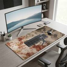 Abstract Pattern Extra Long Mouse Pad, Gaming Office Home Art Design, Suitable As Gift For Friends And Family, Rubber Base, PC Laptop Study Desk Mat, Multiple Sizes, Computer Keyboard Pad, Anti-Slip And Smooth - View 7
