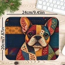 1pc Fall Raccoon Mouse Pad, Patchwork Woodland Animals, Mushrooms And Autumn Leaves Extended Desk Mat For Home Office And Gaming, Sizes S/M/L/XL - View 16