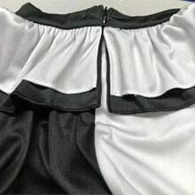 Men Sports Bodysuits & Jumpsuits - Black and White - View 6