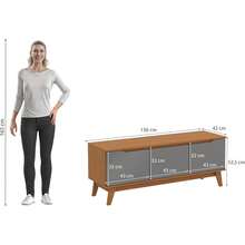 Television Stands & Entertainment Centers - Grey - View 5