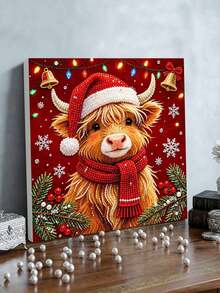 Handmade Pearl Painting Set, Christmas Snowman Pattern Design, Full Set Of Hand Tools, Latest Photo Frames, Christmas Gifts. - A - View 4