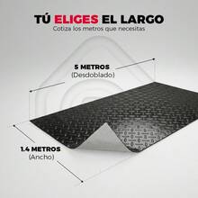 VINILMAX Plastic Flooring - Black - View 2