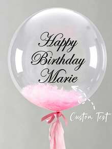 Customizable Name DIY Stickers, Supports Text And Date Customization Gift Packaging Labels. Suitable For Gift Wrapping, Parties And Daily Use. Can Be Applied To Balloons, Gift Boxes - Multicolor - View 2