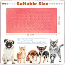 2pcs/1pc Microfiber Puppy Towel, For Drying Small Dogs And Cats, Multi-Color, Quick-Dry Absorbent Pet Towel, 20 X 40 Inches, Suitable For Grooming, Bathing, And Whelping - Multicolor - View 2