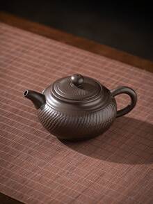 WEN ZHE Ceramic Purple Clay Teapot With Tea Strainer, Chinese Kung Fu Tea Set, 400ml/430ml Large Capacity Teapot - Multicolor - View 11